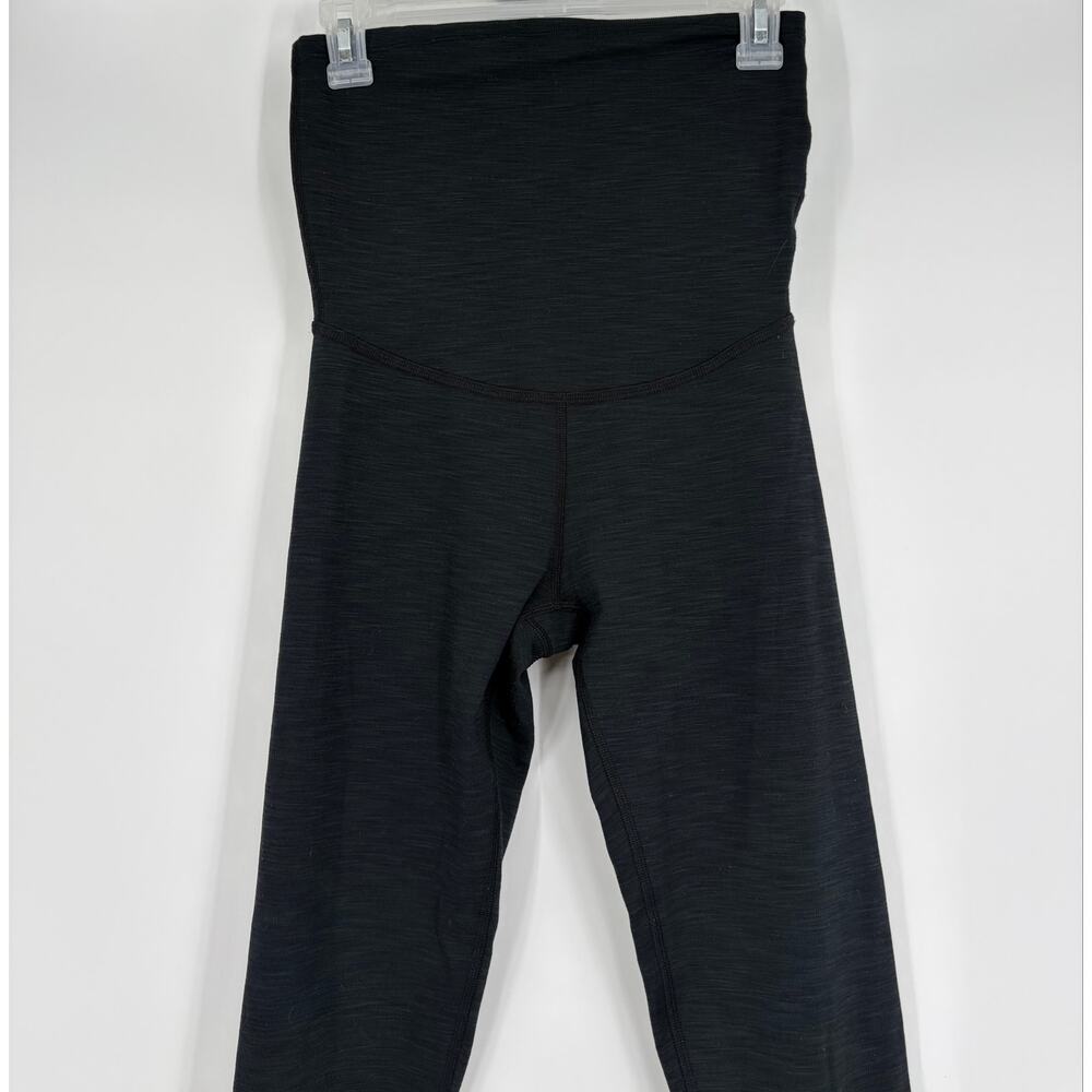 Beyond Yoga Beyond the Bump Maternity Heather Rib Legging - Picture 4 of 11
